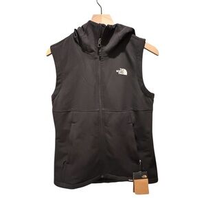 SALE until Christmas! NWT Med North Face Women's Black Hooded Vest